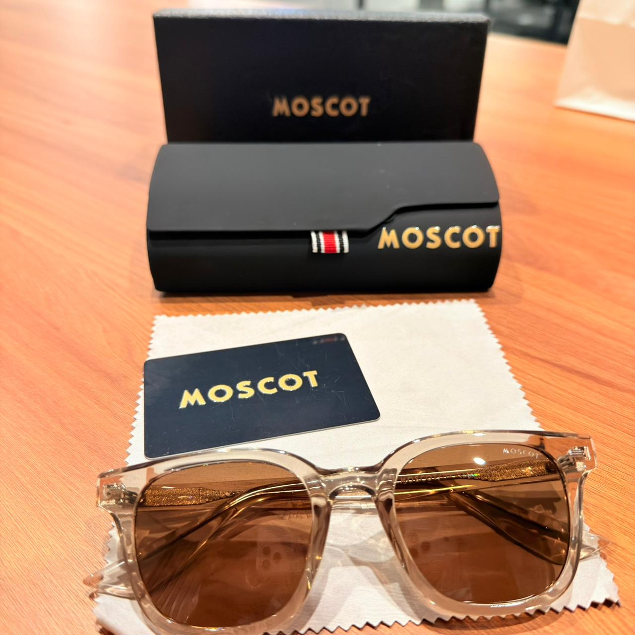 Oculos Moscot Hudson Amber