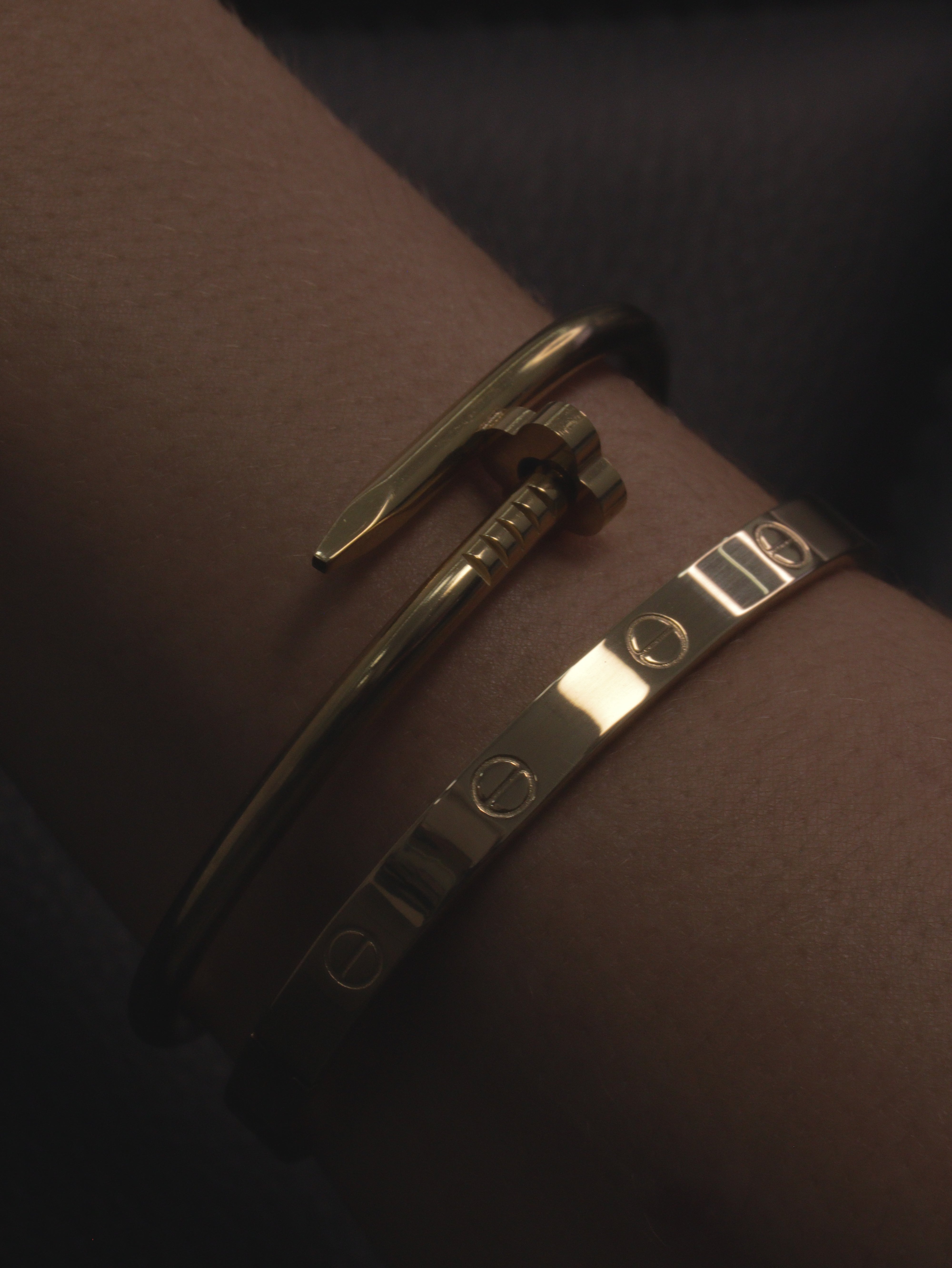 Conjunto Blessed Braceletes Ouro 24k - Semi Joia