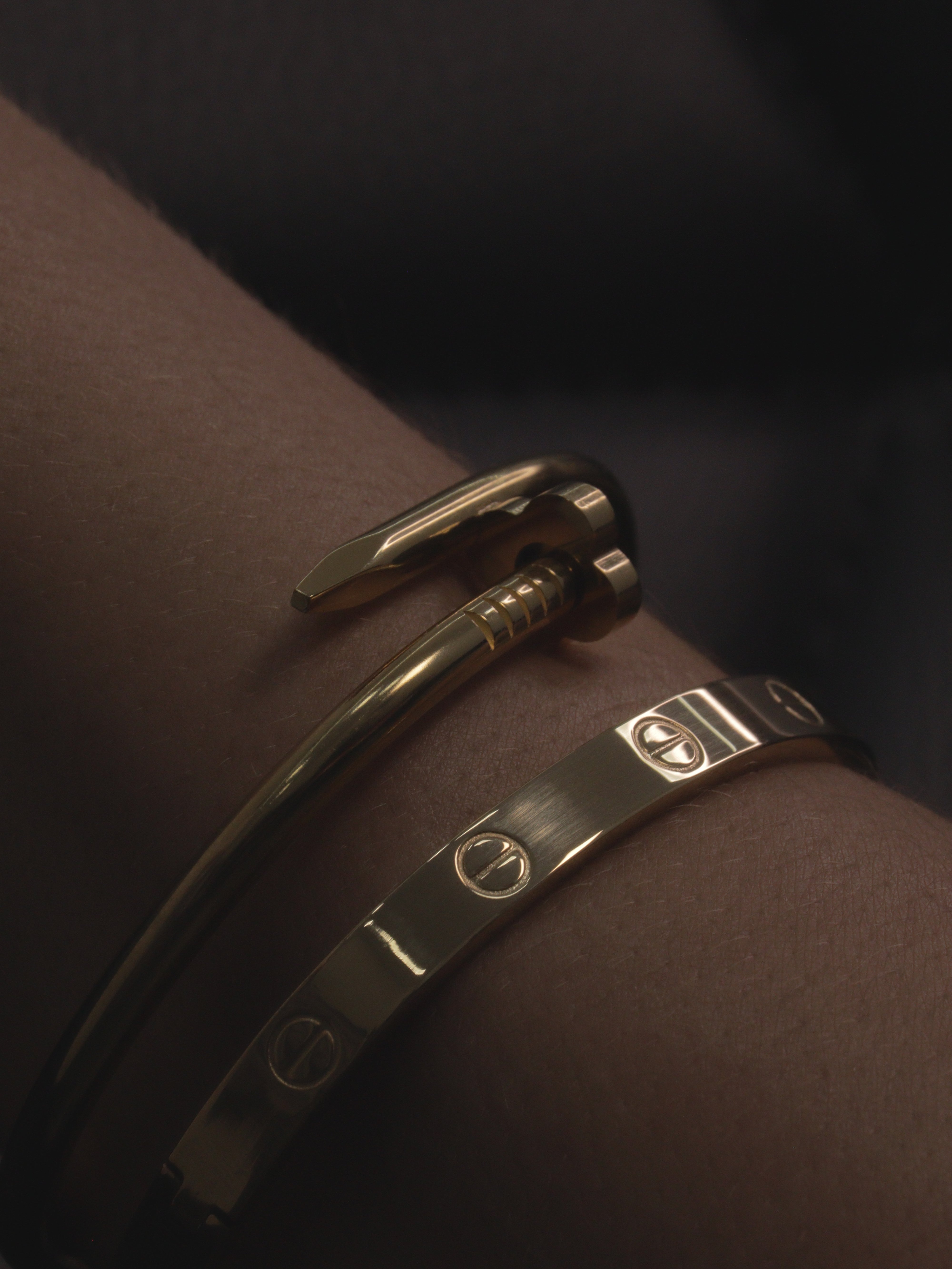 Conjunto Blessed Braceletes Ouro 24k - Semi Joia