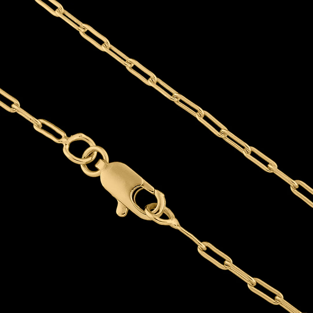 Corrente Cartier Long 2mm Banhado a Ouro 24k